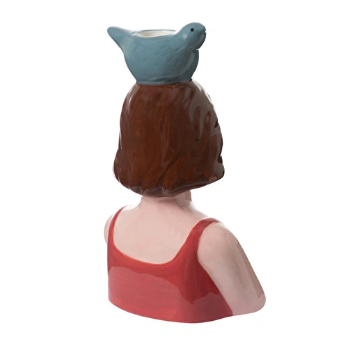 Mudo Home Birdy Lady Mumluk 13x9x20 Cm