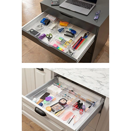 Vienev 9'lu Şeffaf Çekmece Içi Düzenleyici Organizer 4x(d.dkdrtgn,k.dkdrtgn) 1x(o.dkdrtgn) Vienev 9'lu Şeffaf Çekmece Içi Düzenleyici Organizer 4x(d.dkdrtgn,k.dkdrtgn) 1x(o.dkdrtgn)