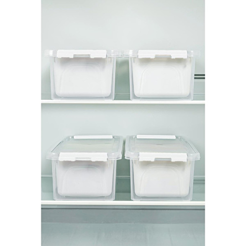 Vienev 4lü Kilitli Kapaklı Uzun Saklama Kabı Seti 4x(3,5 Litre Kutulu) Vienev 4lü Kilitli Kapaklı Uzun Saklama Kabı Seti 4x(3,5 Litre Kutulu)