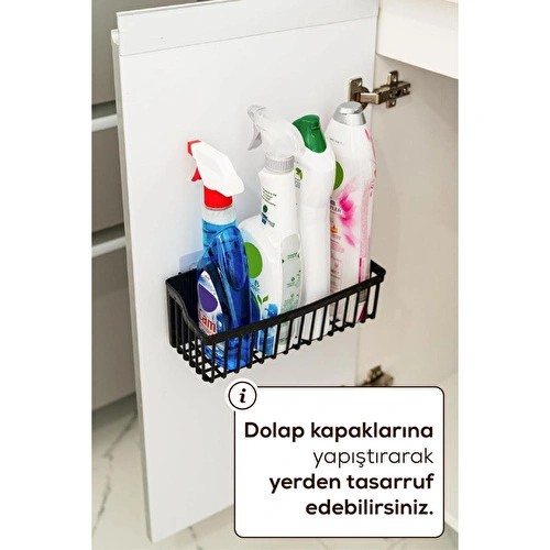 Vienev 2'li Yapışkanlı Banyo-mutfak Organizer Raf Vienev 2'li Yapışkanlı Banyo-mutfak Organizer Raf