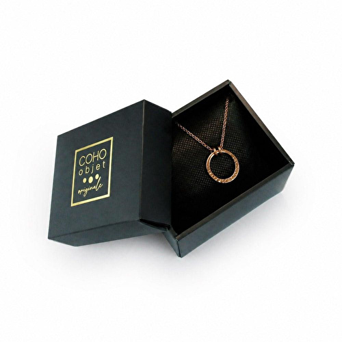 Coho Objet Coho Tılsım Circle Dövme Bakır Kolye Coho Objet Coho Tılsım Circle Dövme Bakır Kolye