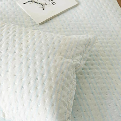 Ocean Home Textile Pamuklu Kapitoneli Açık Mavi Renk Çizgi Desen Çift Kişilik Yatak Örtüsü Seti 1 Adet 250 X 230 / 2 Adet 50 X 70 Ocean Home Textile Pamuklu Kapitoneli Açık Mavi Renk Çizgi Desen Çift Kişilik Yatak Örtüsü Seti 1 Adet 250 X 230 / 2 Adet 50 X 70