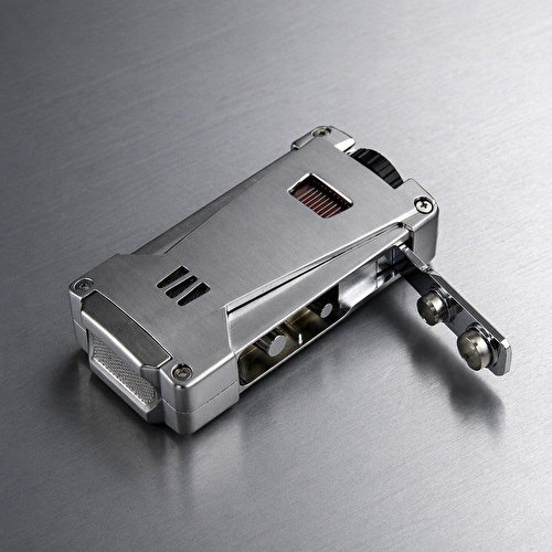 Coho Objet Coho Patron Triple Torch Chrome Puro Çakmağı