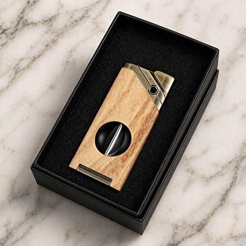 Coho Objet Coho Patron Wood V-cut Puro Çakmağı Coho Objet Coho Patron Wood V-cut Puro Çakmağı