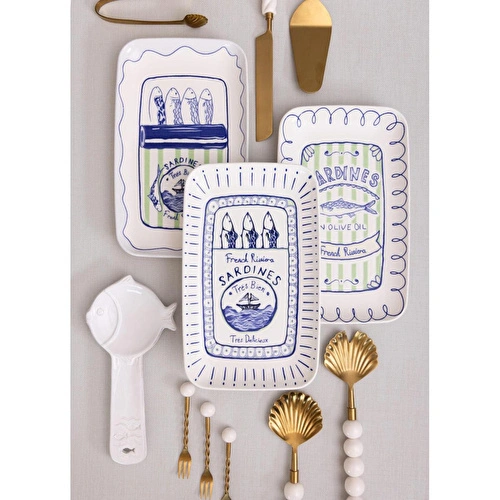 The Mia Italian Summer Dikdörtgen Servis Tabağı 31x20 Cm The Mia Italian Summer Dikdörtgen Servis Tabağı 31x20 Cm