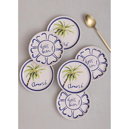 The Mia Palma Sosluk Çerezlik 6lı Set 10 Cm