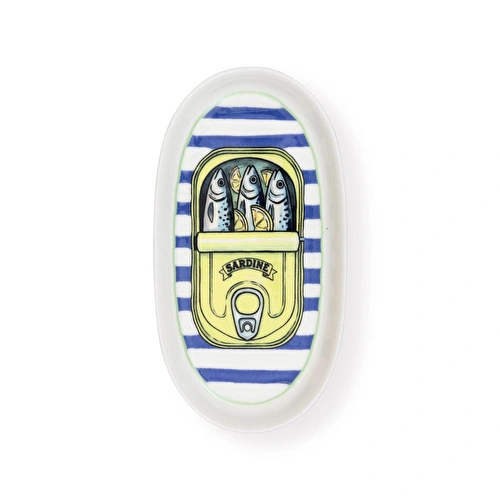 The Mia Palma Oval Servis Tabağı 2li 23 Cm