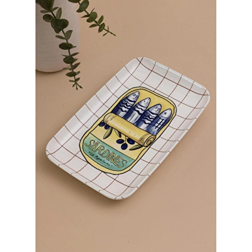 The Mia Italian Summer Dikdörtgen Servis Tabağı 31x20 Cm The Mia Italian Summer Dikdörtgen Servis Tabağı 31x20 Cm