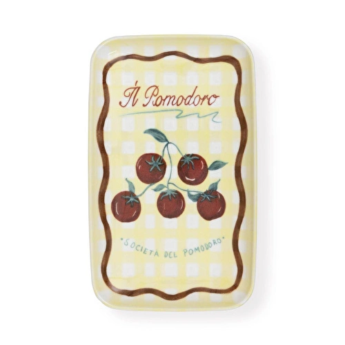 The Mia Italian Summer Dikdörtgen Servis Tabağı 31x20 Cm The Mia Italian Summer Dikdörtgen Servis Tabağı 31x20 Cm