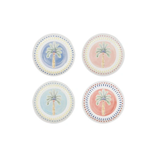 The Mia Italian Summer Bardak Altlığı 4lü Set- 10 Cm The Mia Italian Summer Bardak Altlığı 4lü Set- 10 Cm