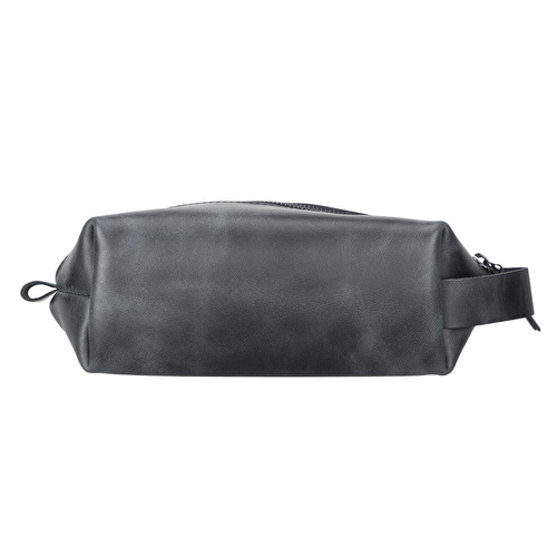 Bloominbag Voyage Marine Blue Hakiki Deri Dopp Kit – Large