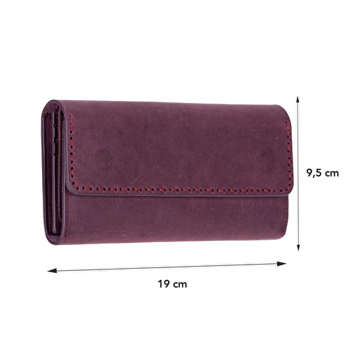 Bloominbag Aura Mulberry Wine Hakiki Deri Telefon Bölmeli Kadın Cüzdanı Bloominbag Aura Mulberry Wine Hakiki Deri Telefon Bölmeli Kadın Cüzdanı