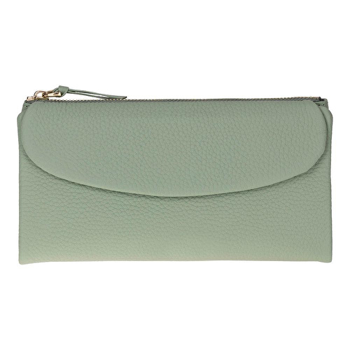 Bloominbag Élia Soft Matcha Large Deri Kadın Cüzdan & Clutch