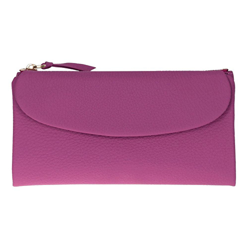 Bloominbag Élia Plum Violet Large Deri Kadın Cüzdan & Clutch