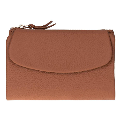 Bloominbag Élia Warm Tan Medium Deri Kadın Cüzdan & Clutch