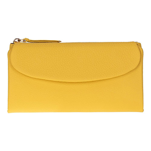 Bloominbag Élia Butter Yellow Large Deri Kadın Cüzdan & Clutch