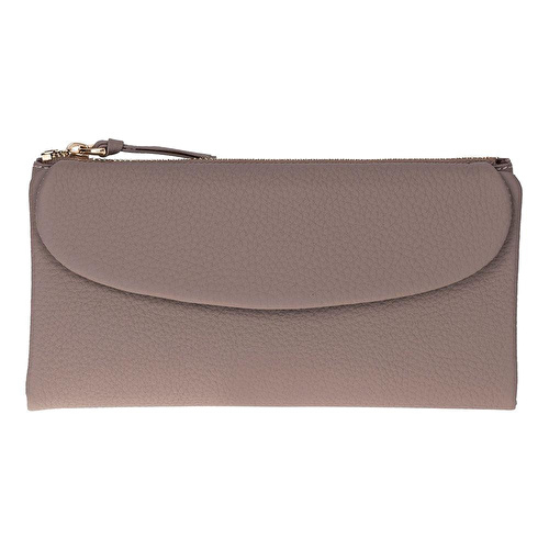 Bloominbag Élia Mink Taupe Large Deri Kadın Cüzdan & Clutch