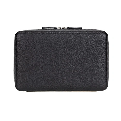 Bloominbag Arcadia Onyx Black Premium Deri Teknoloji Kablo & Aksesuar Düzenleyici