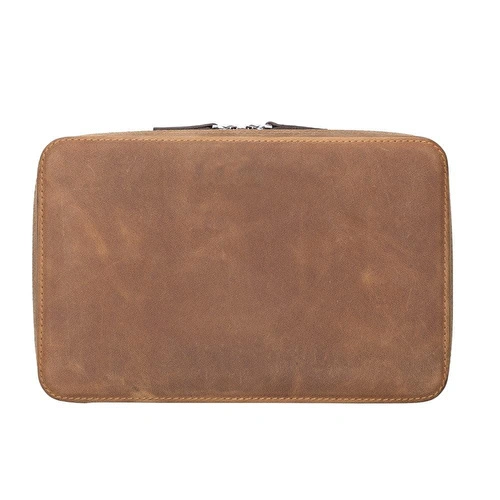 Bloominbag Arcadia Saddle Heritage Premium Deri Teknoloji Kablo & Aksesuar Düzenleyici