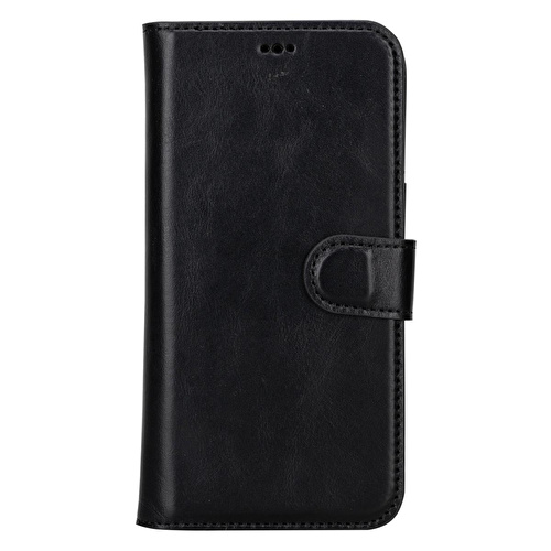 Bloominbag Aurel Magna Onyx Black Deri Iphone 16 Pro (6.3
