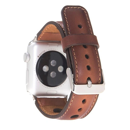 Bloominbag Alpine Dune Tan Hakiki Deri Apple Watch Kordonu - 44/45/46/49mm Bloominbag Alpine Dune Tan Hakiki Deri Apple Watch Kordonu - 44/45/46/49mm