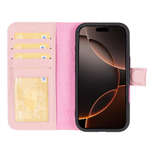 Bloominbag Aurel Magna Rose Petal Deri Iphone 16 Pro (6.3 Bloominbag Aurel Magna Rose Petal Deri Iphone 16 Pro (6.3