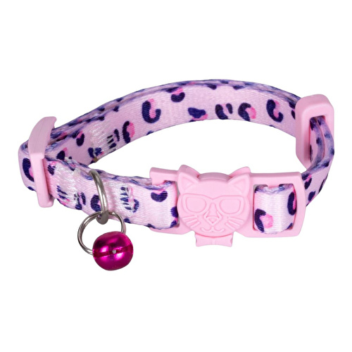 Bloominbag Swissplus Urban Paws Pink Leo Recycled Kedi Tasması - 10 Mm