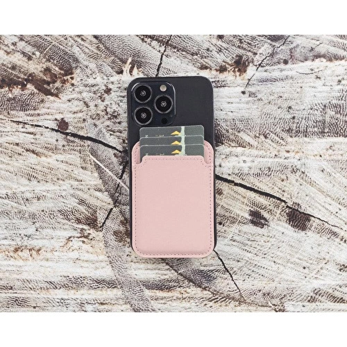 Bloominbag Snapé Dusty Rose Mıknatıslı Deri Telefon Kartlık Bloominbag Snapé Dusty Rose Mıknatıslı Deri Telefon Kartlık