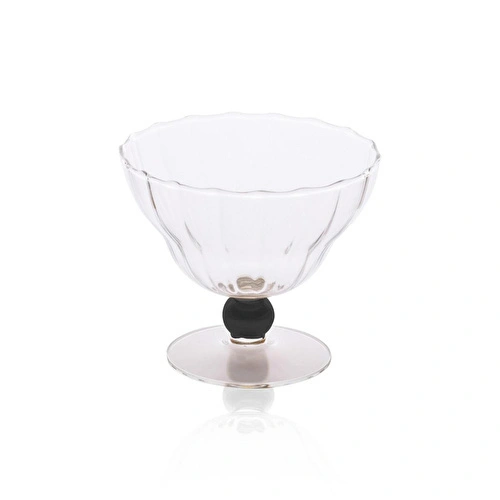 The Mia Cam Dondurmalık Ve Tatlı Sunum Kasesi Black 240 Ml
