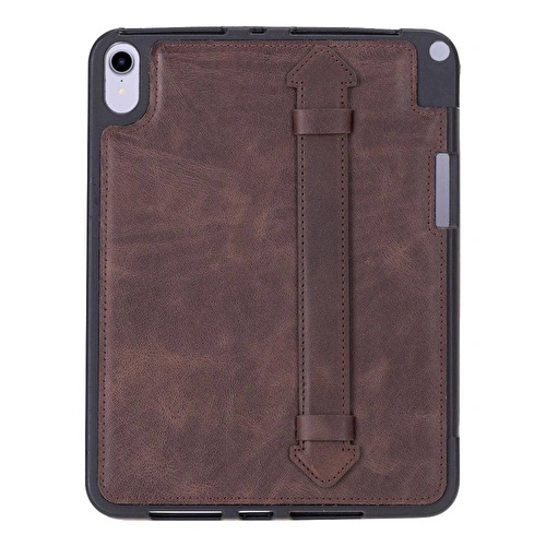 Bloominbag Porté Felix Dark Brown Ipad Mini 6 Hakiki Deri Kılıf - El Askılı