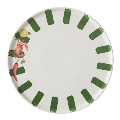 Mudo Home Padova Pi̇zza Tabaği - Yeşi̇l 31cm