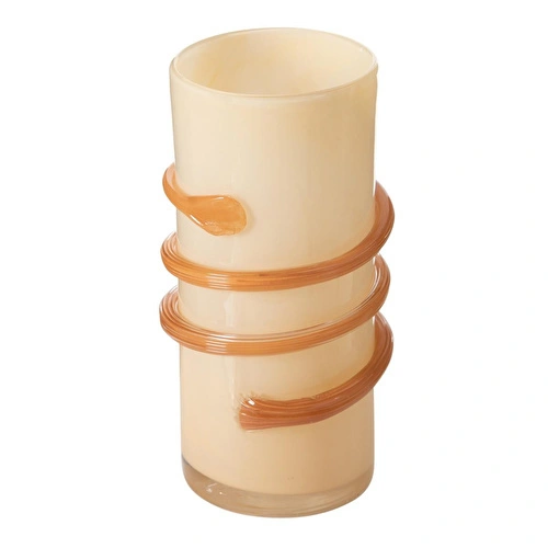 Mudo Home Loops Amber Vazo 11x13x25 Cm Mudo Home Loops Amber Vazo 11x13x25 Cm
