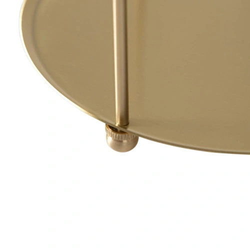 Mudo Home Liora Kulplu Dekorati̇f Tepsi̇ 18x21 Cm Mudo Home Liora Kulplu Dekorati̇f Tepsi̇ 18x21 Cm