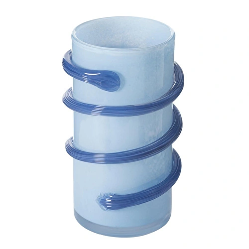 Mudo Home Loops Blue Vazo 12x13x21 Cm Mudo Home Loops Blue Vazo 12x13x21 Cm