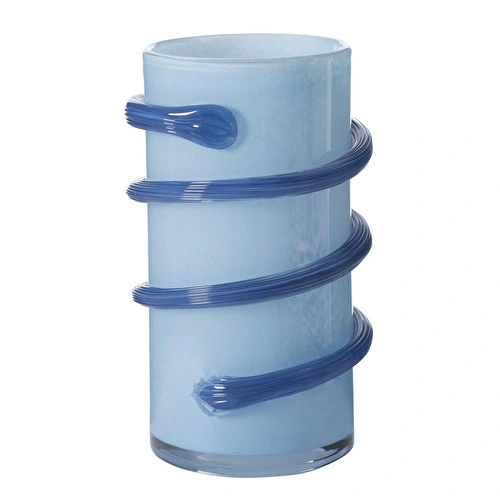 Mudo Home Loops Blue Vazo 12x13x21 Cm