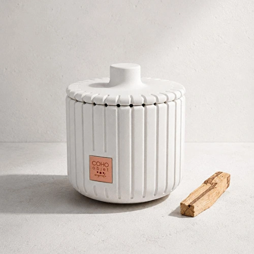 Coho Objet Coho Style Palo Santo Ritual El Dökümü Dekoratif Mum