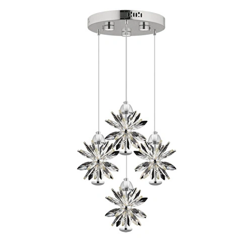 Apliqa Menekşe Krom 4lü 58 Watt Led Avi̇ze
