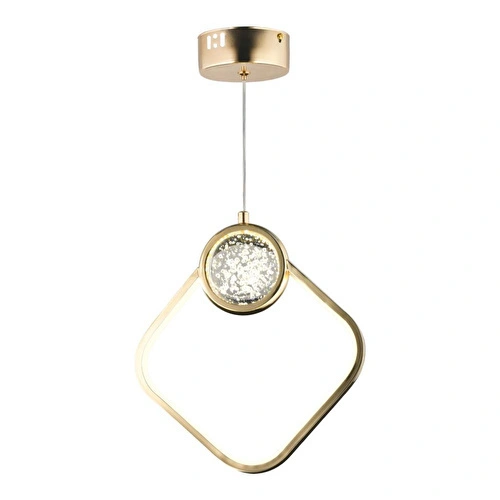 Apliqa Frieda Tekli 3 Renkli 17 Watt Gold Ledli Modern Oturma Odası Salon Sarkıt Avize