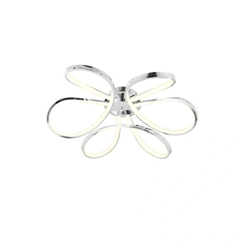 Apliqa Chalda Krom Plafonyer Modern Salon Led Avize