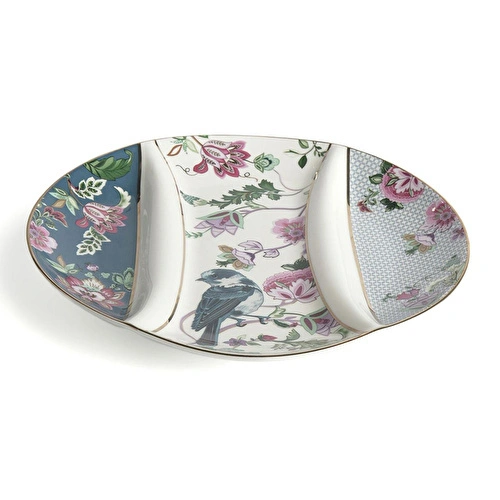 Lucky Art Madeline Bone 27 Cm Bölmeli Sunum Tabağı