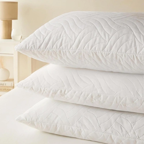 Ocean Home Textile 3'lü 900 Gr Kapitoneli Silikon Yastık Seti 50 X 70 Cm
