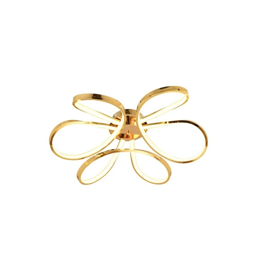 Apliqa Chalda Gold Plafonyer Modern Salon Led Avize