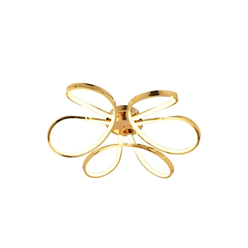 Apliqa Chalda Gold Plafonyer Modern Salon Led Avize