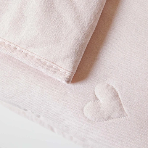 Ocean Home Textile %100 Pamuk Penye Pembe Kalp Nakışlı Çocuk Tek Kişilik Çok Amaçlı Örtü 155 X 215 Cm Ocean Home Textile %100 Pamuk Penye Pembe Kalp Nakışlı Çocuk Tek Kişilik Çok Amaçlı Örtü 155 X 215 Cm