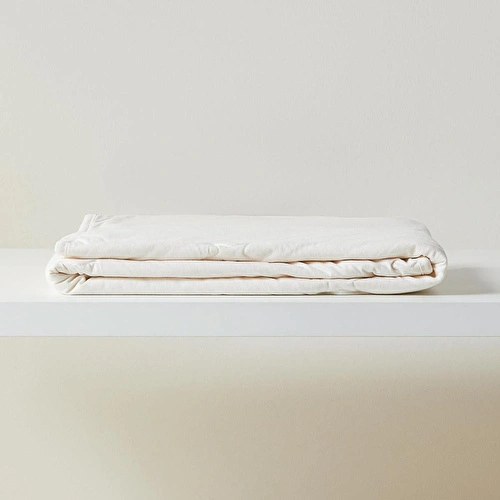 Ocean Home Textile %100 Pamuk Penye Ekru Yıldız Nakışlı Bebek Çok Amaçlı Örtü 90 X 120 Cm