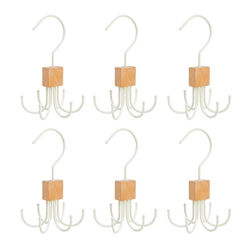 Ocean Home Textile 6'lı 6 Kancalı Mat Beyaz Renk Kauçuk Kaplamalı Metal Çok Amaçlı Askı 14 X 7 Cm Ocean Home Textile 6'lı 6 Kancalı Mat Beyaz Renk Kauçuk Kaplamalı Metal Çok Amaçlı Askı 14 X 7 Cm