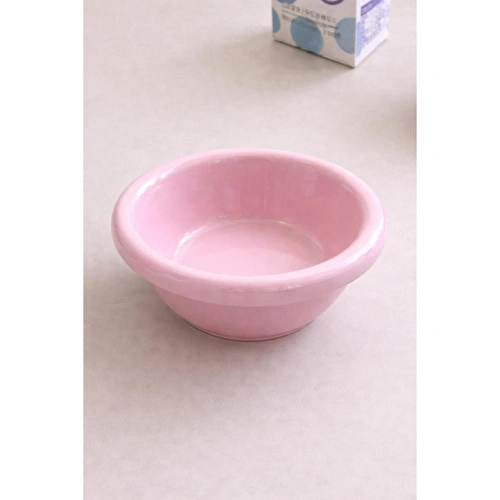 Beige & Stone Seramik Pembe Donut Bowl Kahvaltılık Tatlı Salata Kase
