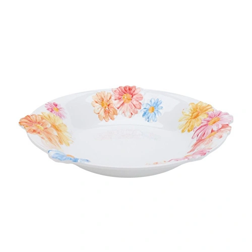 Lucky Art Florista Melamin Geniş Servis Kasesi 33cm Lucky Art Florista Melamin Geniş Servis Kasesi 33cm