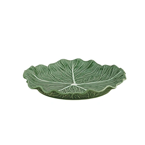 Lucky Art Lefora Porselen Yaprak Formlu 27 Cm Servis Tabağı