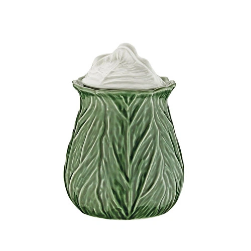 Lucky Art Lefora Porselen Yeşil Kavanoz 14cm